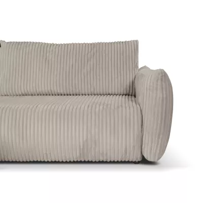 Rozkládací rohová sedačka SUDBURY - ecru 1