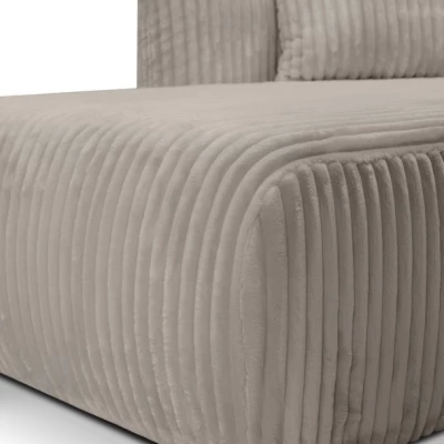 Rozkládací rohová sedačka SUDBURY - ecru 1