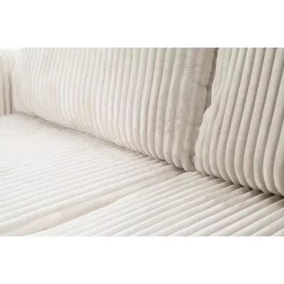 Rozkládací rohová sedačka SUDBURY - smetanová