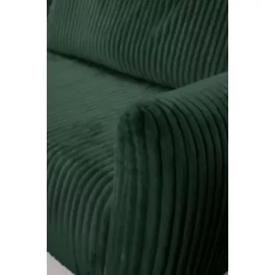 Rozkládací rohová sedačka SUDBURY - zelená