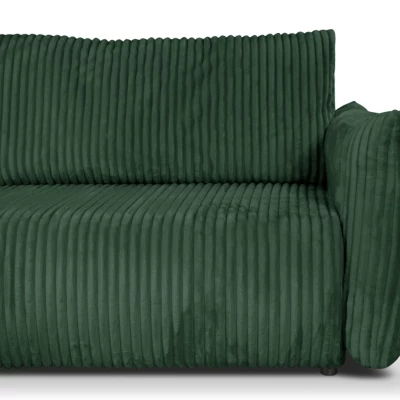 Rozkládací rohová sedačka SUDBURY - zelená