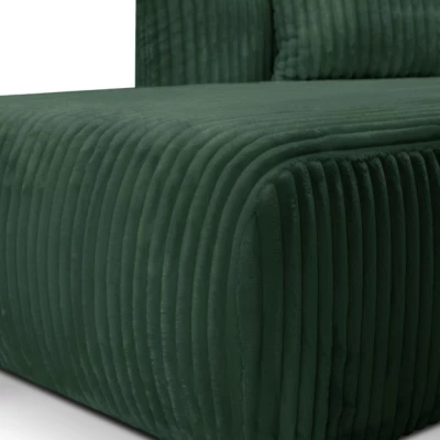 Rozkládací rohová sedačka SUDBURY - zelená