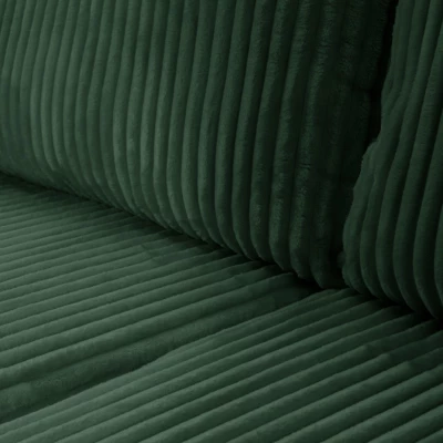 Rozkládací rohová sedačka SUDBURY - zelená