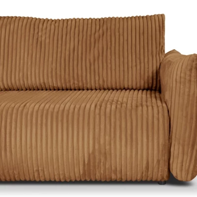 Rozkládací rohová sedačka SUDBURY - hnědá