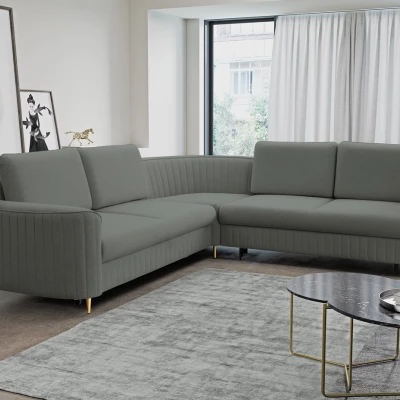 Rozkládací sedačka s úložným prostorem KAMPLO 2 - ocelová šedá