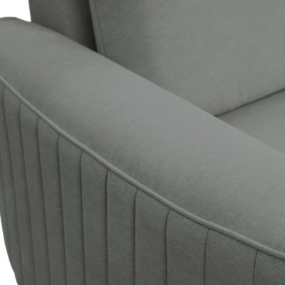 Rozkládací sedačka s úložným prostorem KAMPLO 2 - ocelová šedá