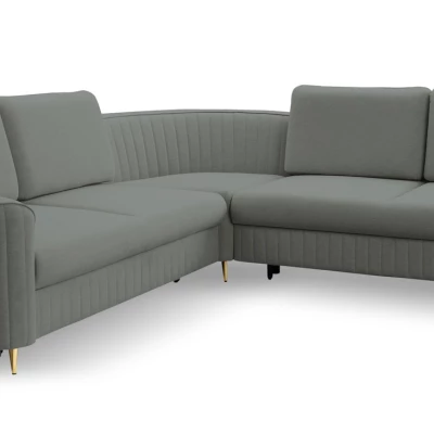 Rozkládací sedačka s úložným prostorem KAMPLO 2 - ocelová šedá