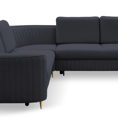 Rozkládací sedačka s úložným prostorem KAMPLO 2 - modrá