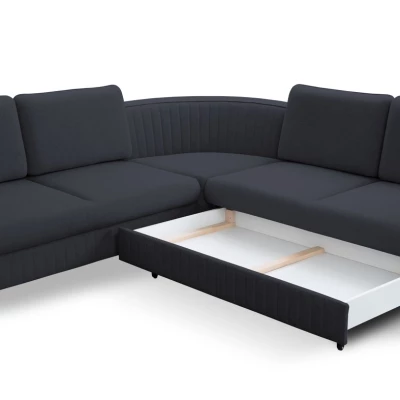 Rozkládací sedačka s úložným prostorem KAMPLO 2 - modrá