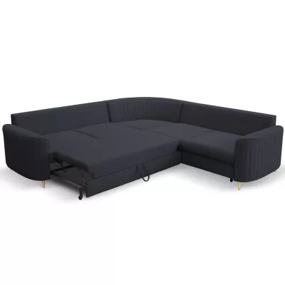 Rozkládací sedačka s úložným prostorem KAMPLO 2 - modrá