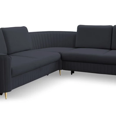 Rozkládací sedačka s úložným prostorem KAMPLO 2 - modrá