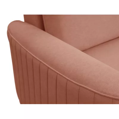 Rozkládací sedačka s úložným prostorem KAMPLO 2 - korálová