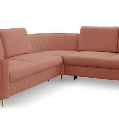 Rozkládací sedačka s úložným prostorem KAMPLO 2 - korálová