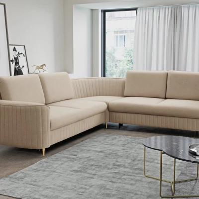 Rozkládací sedačka s úložným prostorem KAMPLO 2 - béžová