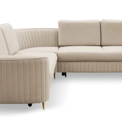 Rozkládací sedačka s úložným prostorem KAMPLO 2 - béžová