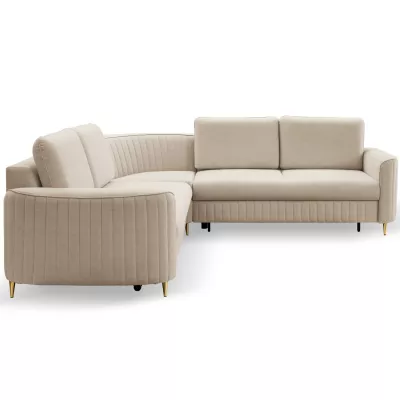 Rozkládací sedačka s úložným prostorem KAMPLO 2 - béžová