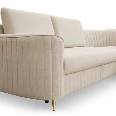 Rozkládací sedačka s úložným prostorem KAMPLO 2 - béžová