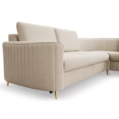 Rozkládací sedačka s úložným prostorem KAMPLO 2 - béžová