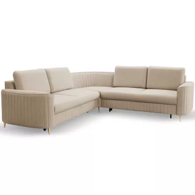 Rozkládací sedačka s úložným prostorem KAMPLO 2 - béžová