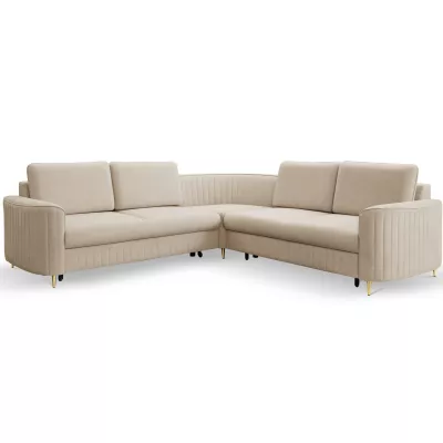 Rozkládací sedačka s úložným prostorem KAMPLO 2 - béžová