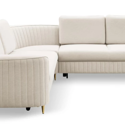 Rozkládací sedačka s úložným prostorem KAMPLO 2 - světlá béžová