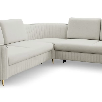 Rozkládací sedačka s úložným prostorem KAMPLO 2 - šedobéžová