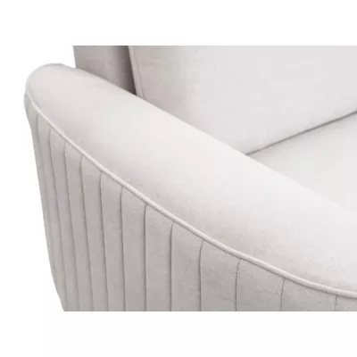 Rozkládací sedačka s úložným prostorem KAMPLO 2 - světlá šedá