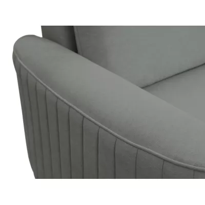 Rozkládací rohová sedačka KAMPLO 1 - ocelová šedá