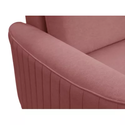 Rozkládací rohová sedačka KAMPLO 1 - světlá červená