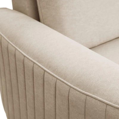 Rozkládací rohová sedačka KAMPLO 1 - béžová