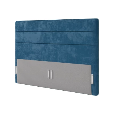 Kontinentální postel 160x200 RAQUEL 2 - šedá