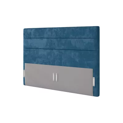 Kontinentální postel 160x200 RAQUEL 2 - šedá