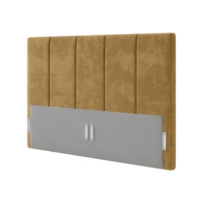 Hotelová postel 180x200 RAQUEL 4 - hořčicová