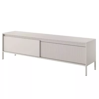 Široký TV stolek 187 cm MOULTON - béžový
