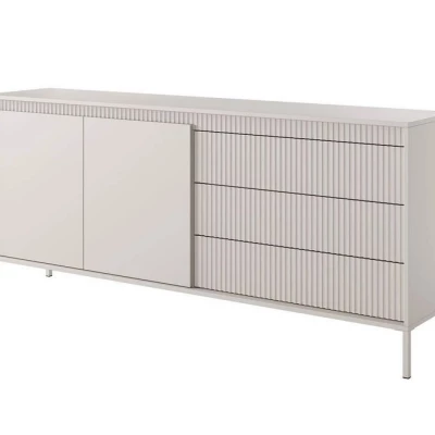 Kombinovaná široká komoda MOULTON - béžová