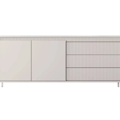 Kombinovaná široká komoda MOULTON - béžová