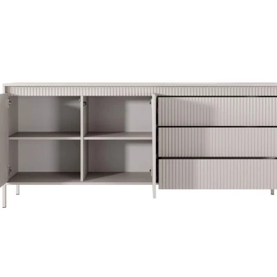 Kombinovaná široká komoda MOULTON - béžová