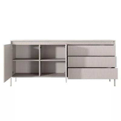 Kombinovaná široká komoda MOULTON - béžová