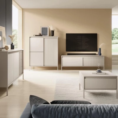 Kombinovaná komoda MOULTON - béžová