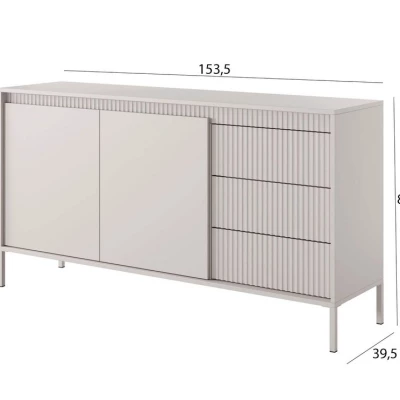 Kombinovaná komoda MOULTON - béžová