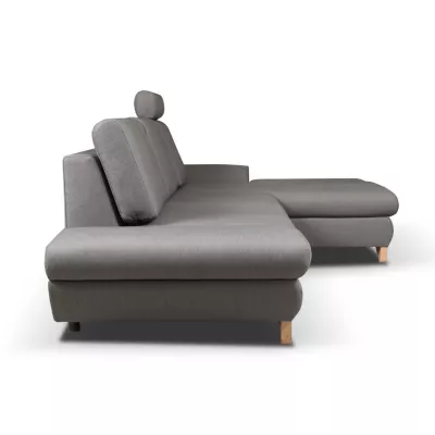 Rozkládací rohová sedačka GULEPA 1 - šedá 2, pravý roh