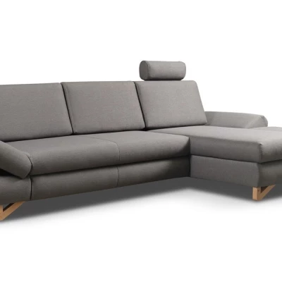 Rozkládací rohová sedačka GULEPA 1 - šedá 2, pravý roh