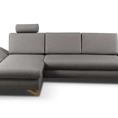 Rozkládací rohová sedačka GULEPA 1 - šedá 2, levý roh