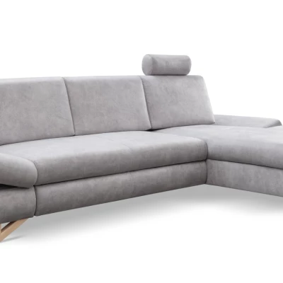 Rozkládací rohová sedačka GULEPA 1 - slonovinová, pravý roh