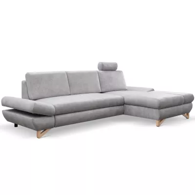 Rozkládací rohová sedačka GULEPA 1 - slonovinová, pravý roh