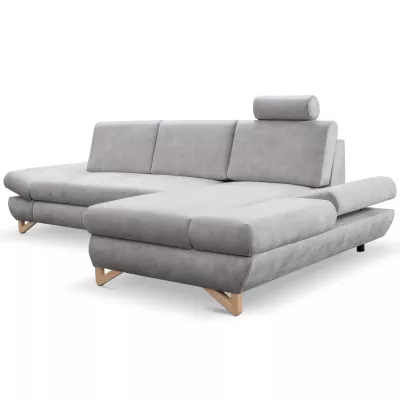 Rozkládací rohová sedačka GULEPA 1 - slonovinová, pravý roh