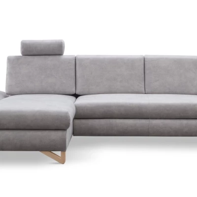 Rozkládací rohová sedačka GULEPA 1 - slonovinová, levý roh