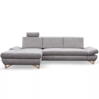 Rozkládací rohová sedačka GULEPA 1 - slonovinová, levý roh