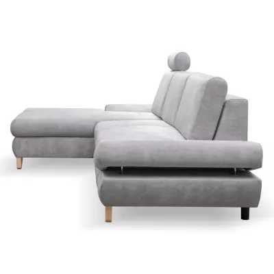 Rozkládací rohová sedačka GULEPA 1 - slonovinová, levý roh