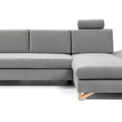 Rozkládací rohová sedačka GULEPA 1 - šedá 1, pravý roh